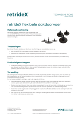 Retridex flexibele dakdoorvoer - TF